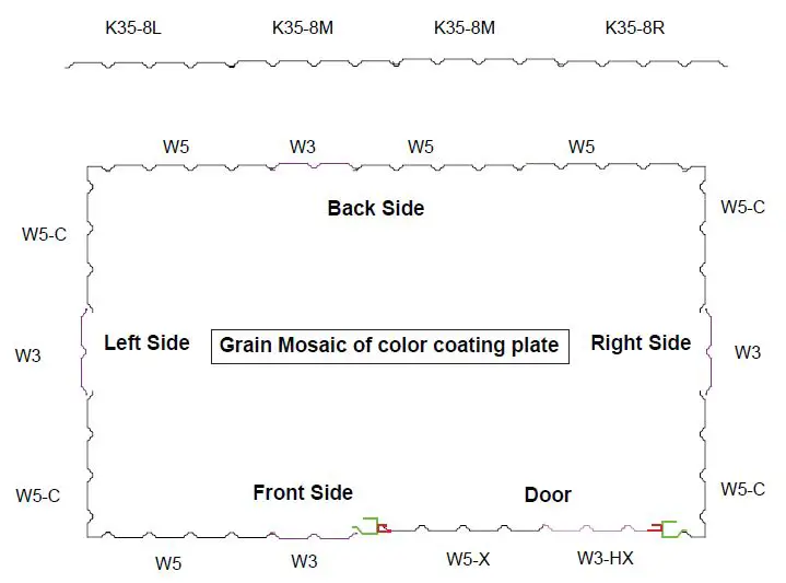 J T TSS001-N001-0 3x5 FT Storage Shed-4