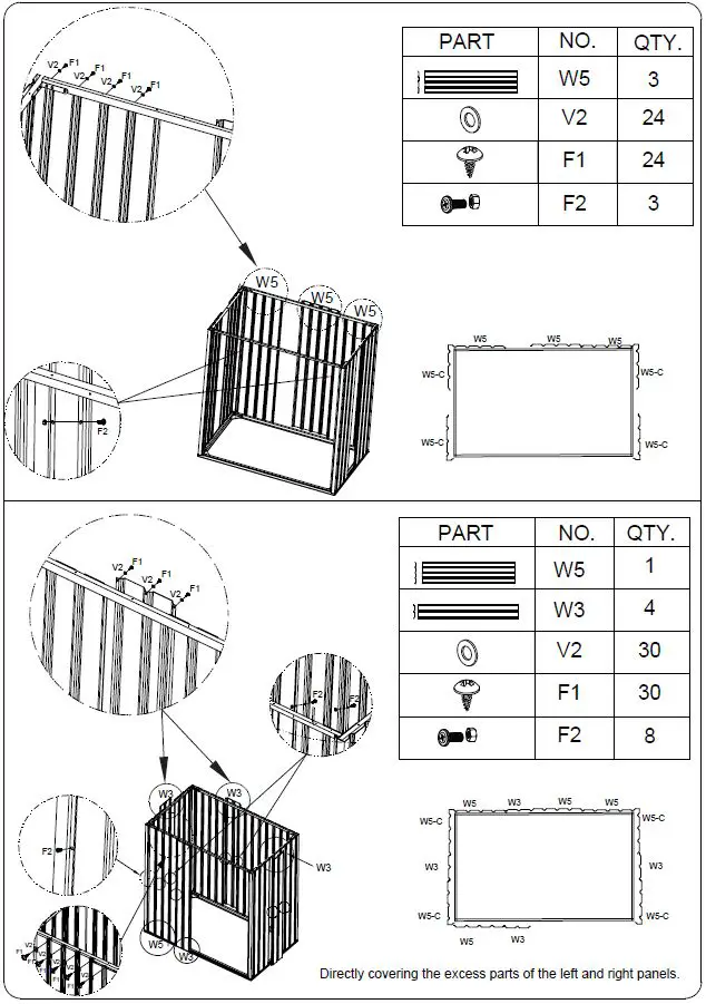 J T TSS001-N001-0 3x5 FT Storage Shed-9