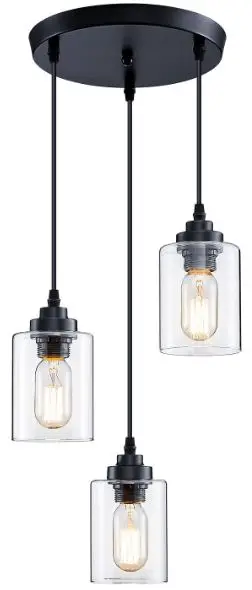 BRILONER MAL 3680 LED Pendant Lamp with 3 Bulb