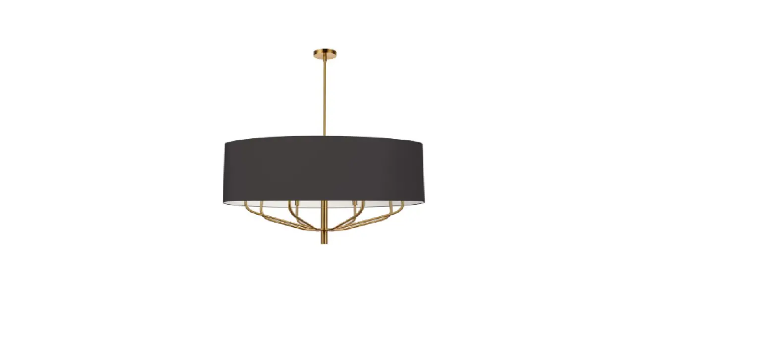 Dainolite Eln-388c Eleanor 8-light Black Modern-contemporary Chandelier Installation Guide