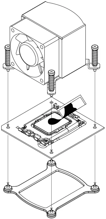 SILVERSTONE AR09-1700 Superior 2U Server Thermal Solution A02