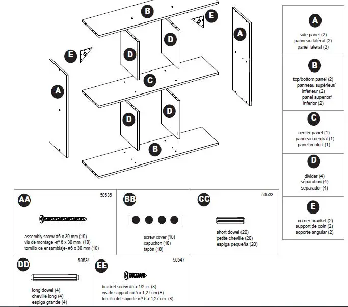 CLOSETMAID-543000-6-Cube-Desktop-Organizer-3