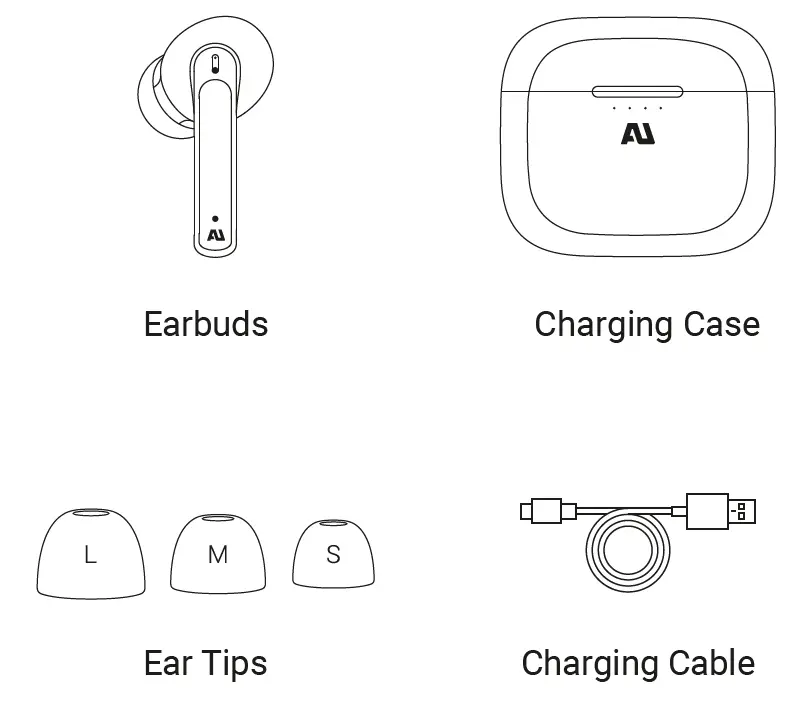 Ausounds AU Bio-PEEK+PU True Wireless Earbuds 1