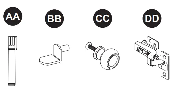 allen roth 1116WC-26-320 Flaxen Bathroom Wall Cabinet - fig 10