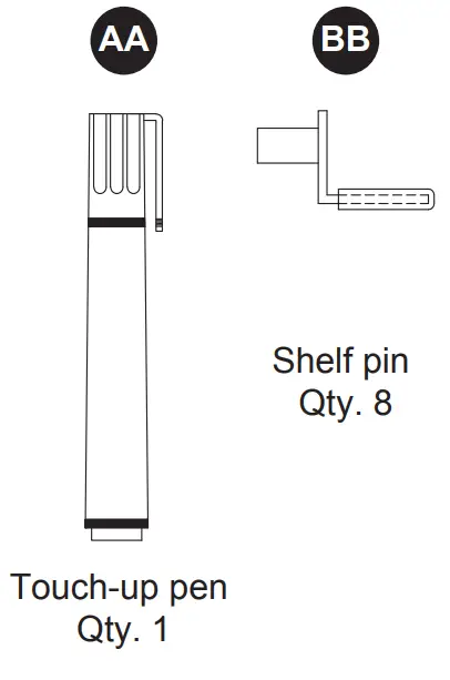 allen roth 1116WC-26-320 Flaxen Bathroom Wall Cabinet - fig 2