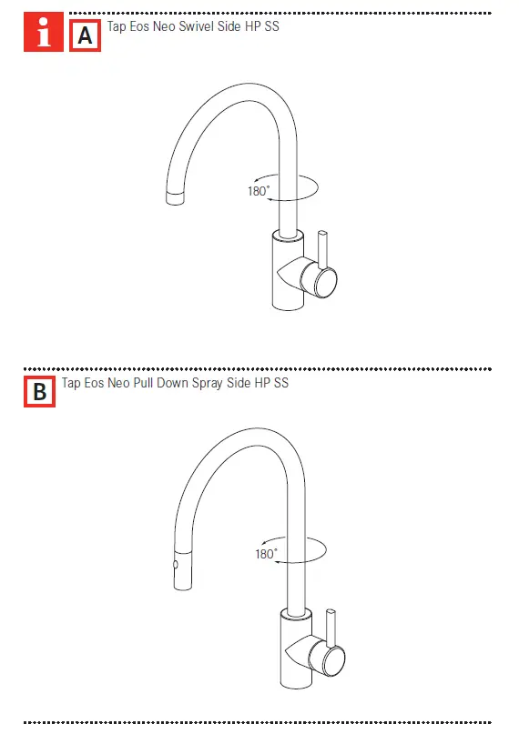 FRANKE EOS NEO Stainless Copper Kitchen Faucet 1