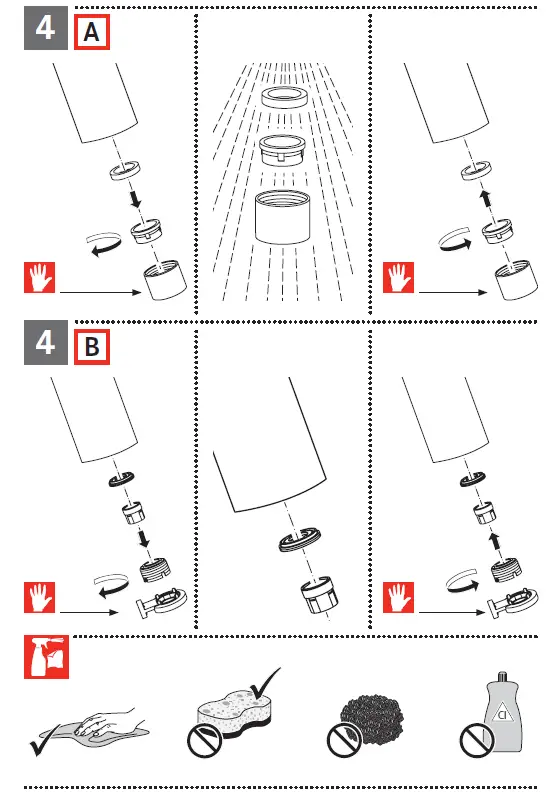 FRANKE EOS NEO Stainless Copper Kitchen Faucet 5