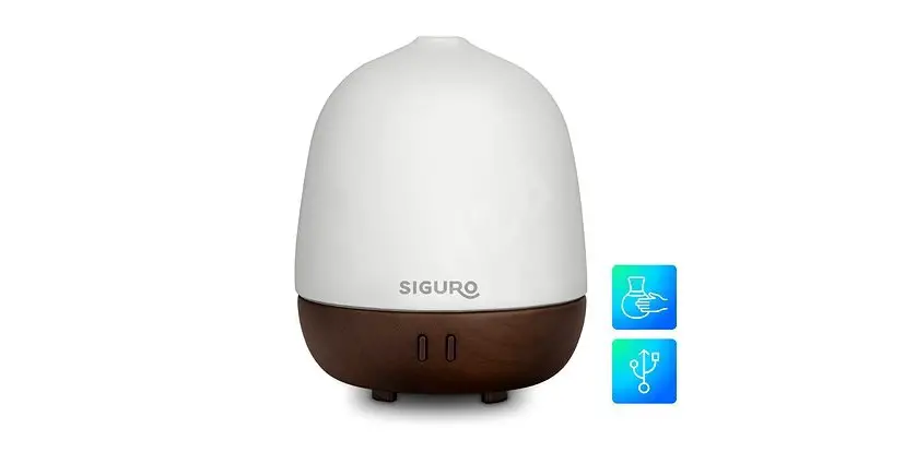 Siguro Sgr-ad-c500dw Usb Aroma Diffuser Instruction Manual