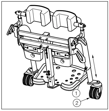 VERMEIREN Forest 3 SU Standing Wheelchair-fig13