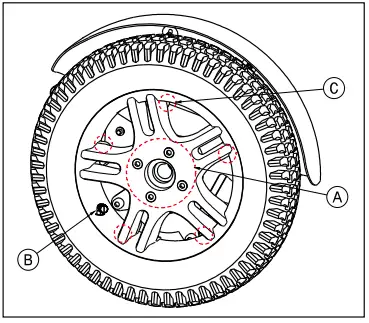 VERMEIREN Forest 3 SU Standing Wheelchair-fig16