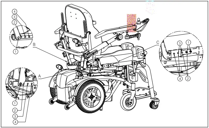 VERMEIREN Forest 3 SU Standing Wheelchair-fig3