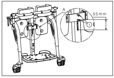 VERMEIREN Forest 3 SU Standing Wheelchair-fig7