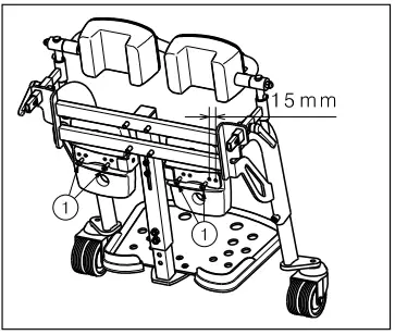 VERMEIREN Forest 3 SU Standing Wheelchair-fig8