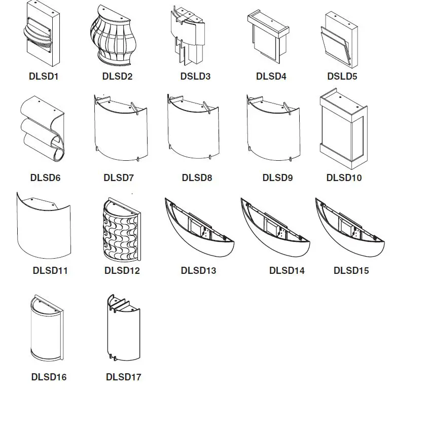 LITHONIA-LIGHTING-DLSD4-LED-Sconce-Diffusers-fig 1