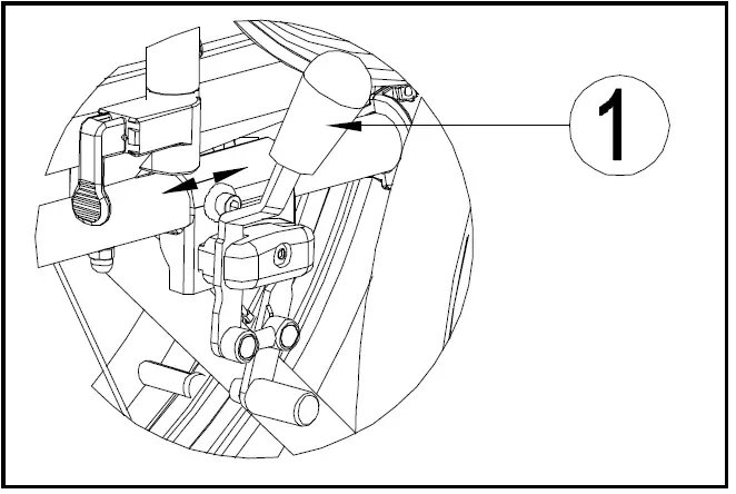 VERMEIREN Jazz S50 635 mm Manual Steel Wheelchair, Seat 10