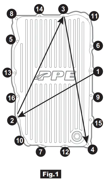 PPE 128051100 Deep HD Cast Aluminum Transmission Pan - 2