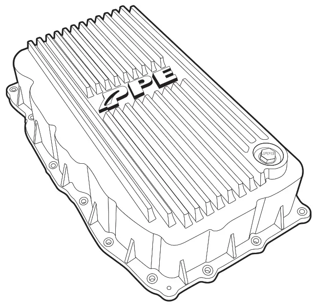 PPE 128051100 Deep HD Cast Aluminum Transmission Pan