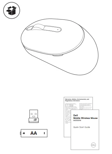 DELL Mobile Wireless Mouse MS3320W