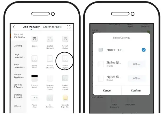 MOES MS 104BZ Smart Switch Module - MANUAL OVERRIDE 3