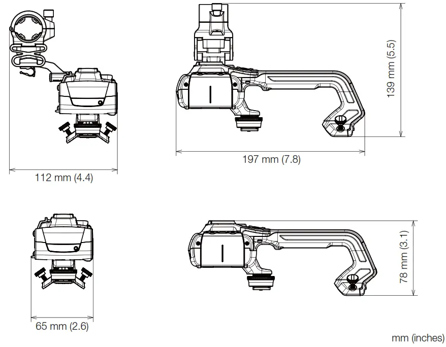 Canon XF XA Professional Video Camcorder - inches1