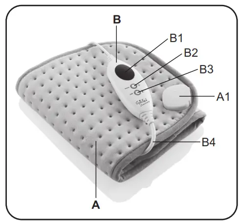 Gallet CCH 012 Electric Heating Pad - 1
