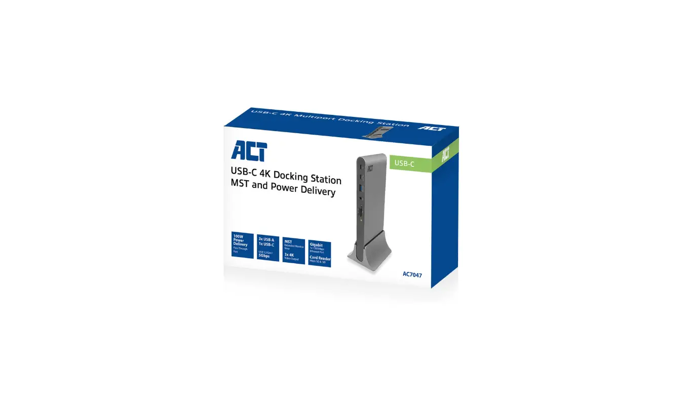 Act Ac7047 Usb-c 4k Multiport Docking Station Mst And Power Delivery Instruction Manual Act Ac7047 Usb-c 4k Multiport Docking Station Mst And Power Delivery Instruction Manual