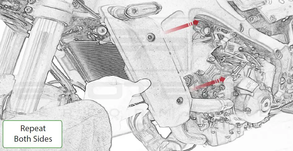 EVOTECH-Yamaha-XSR900-Radiator Guard-2