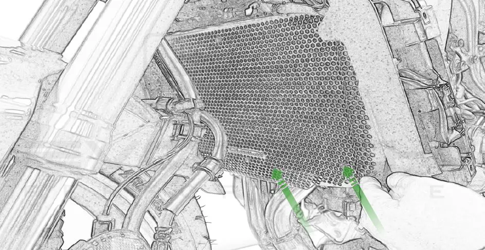 EVOTECH-Yamaha-XSR900-Radiator Guard-7