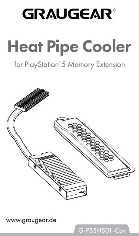 GRAUGEAR G-PS5HS01 Heat Pipe Cooler User Guide