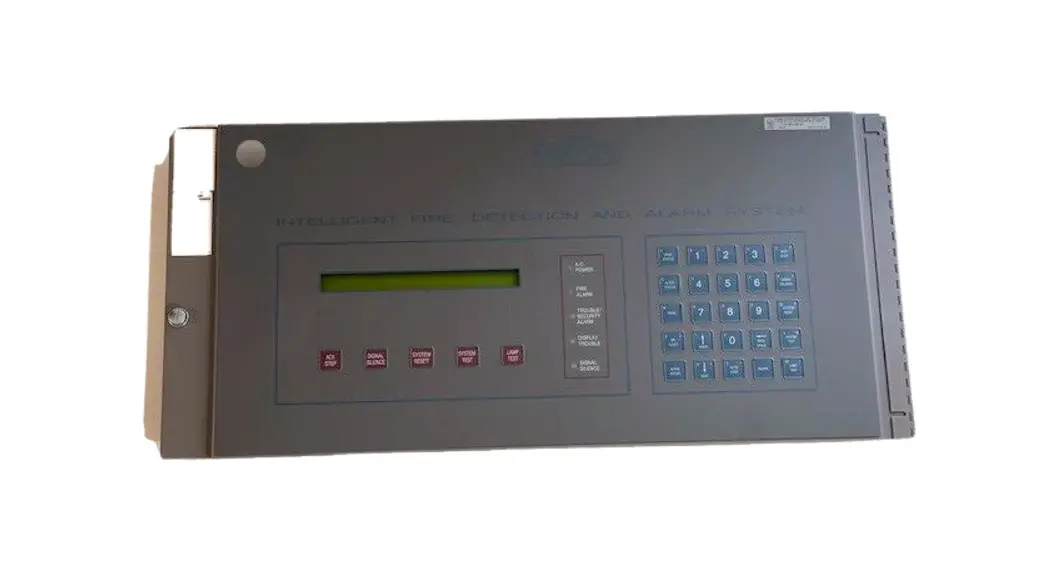 Notifier Am2020 Fire And Security Alarm Control Panel With Dia-2020 Display Interface Installation Guide