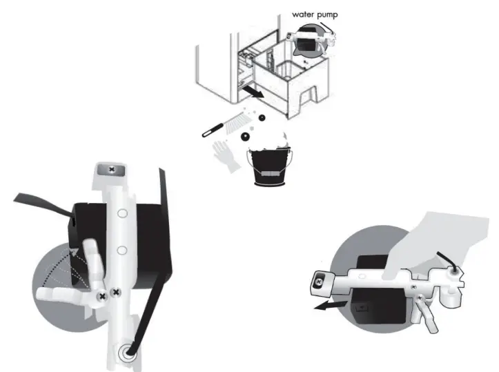 PowerPac IF7310 Evaporative Air Cooler - Water Tank 1