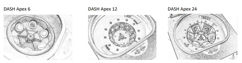 Drucker Diagnostics Dash Series Apex 6 Centrifuge (2)