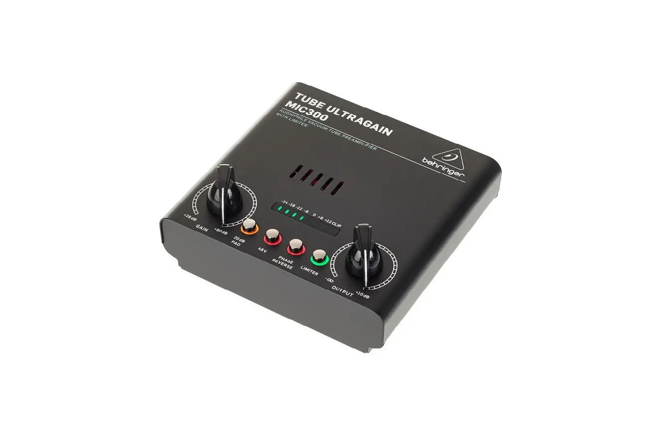 Behringer Mic300 Tube Ultragain User Guide