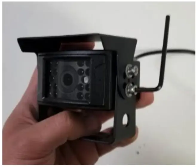 BRANDMOTION 9002-7803V2 Universal Two-camera Trailer Vision System With 7 inch Monitor- Rear trailer