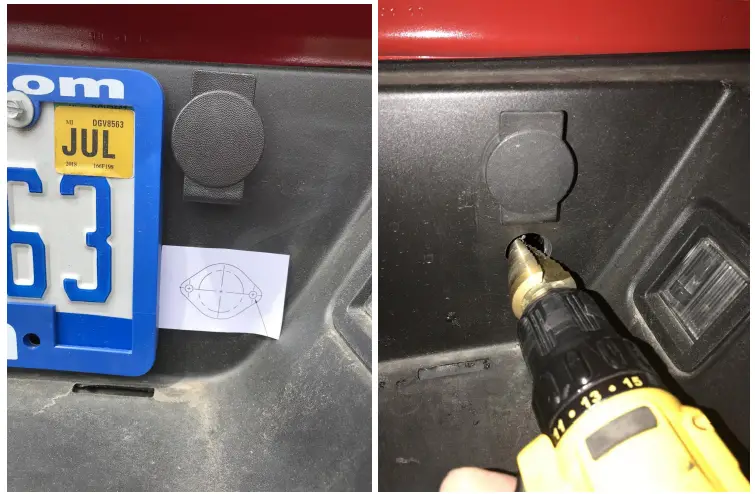 BRANDMOTION 9002-7803V2 Universal Two-camera Trailer Vision System With 7 inch Monitor- harness and plug