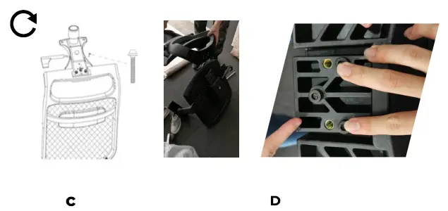 BACK PIECE W SEAT PIECE