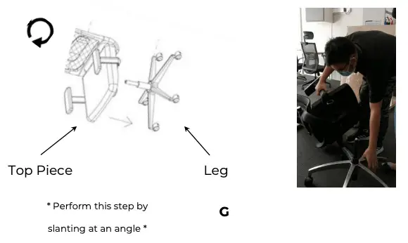 TOP PIECE W LEG PART