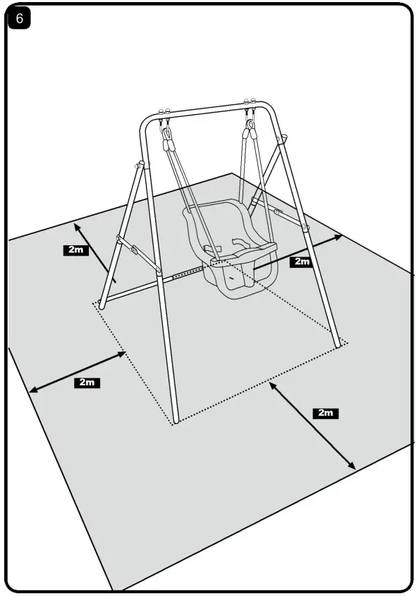 LIFESPAN KIDS PE49 Bobcat Baby Swing -ASSEMBL