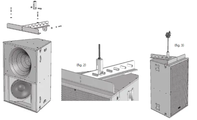 TANNOY VQ 85DF 2 Way Down Firing Dual Concentric Mid High Loudspeaker -VQ Link Plate