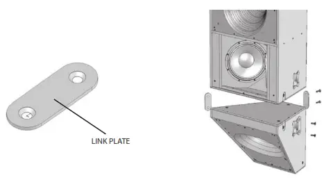 TANNOY VQ 85DF 2 Way Down Firing Dual Concentric Mid High Loudspeaker -VQ Link Plate1