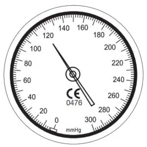 GIMA M32745 Aneroid Sphygmomanometer-cuff inflate