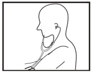 GIMA M32745 Aneroid Sphygmomanometer-your ears