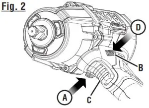 RYOBI 18V Brushless 4-Mode 1 2 In. High Torque Impact Wrench PBLIW01 - FIG2