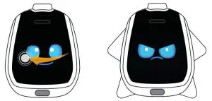 TOBI 655333E5C Robot Smartwatch-Swipe left