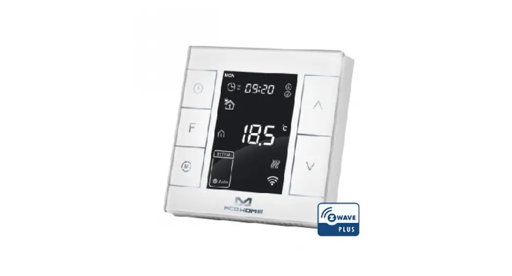 Mco Home Mcoemh7h-wh2 Water Heating Thermostat With Humidity Sensor Version 2 User Guide