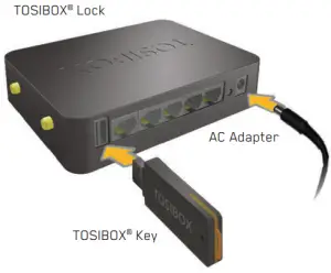 TOSIBOX Lock 150 Industrial Router - Matching the Lock with the Key