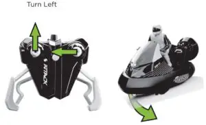 Bumper Car Movement Turn Left