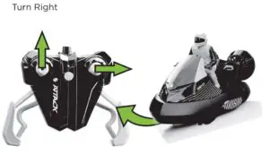 Bumper Car Movement Turn Right