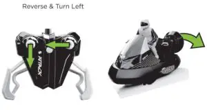 Bumper Car movement Reverse & Turn Left