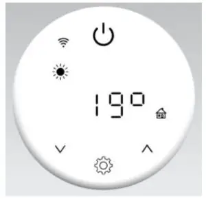 ecostrad 12502200 iQ WiFi Heating Element - Comfort Mode